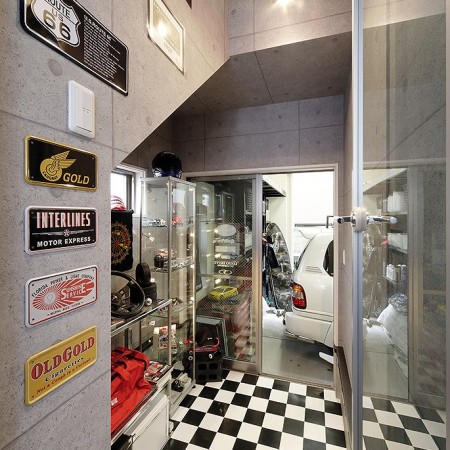 ガレージハウス 山栄ホーム株式会社 京都 長岡京の工務店 Se構法で建てる地震に強い洋風住宅